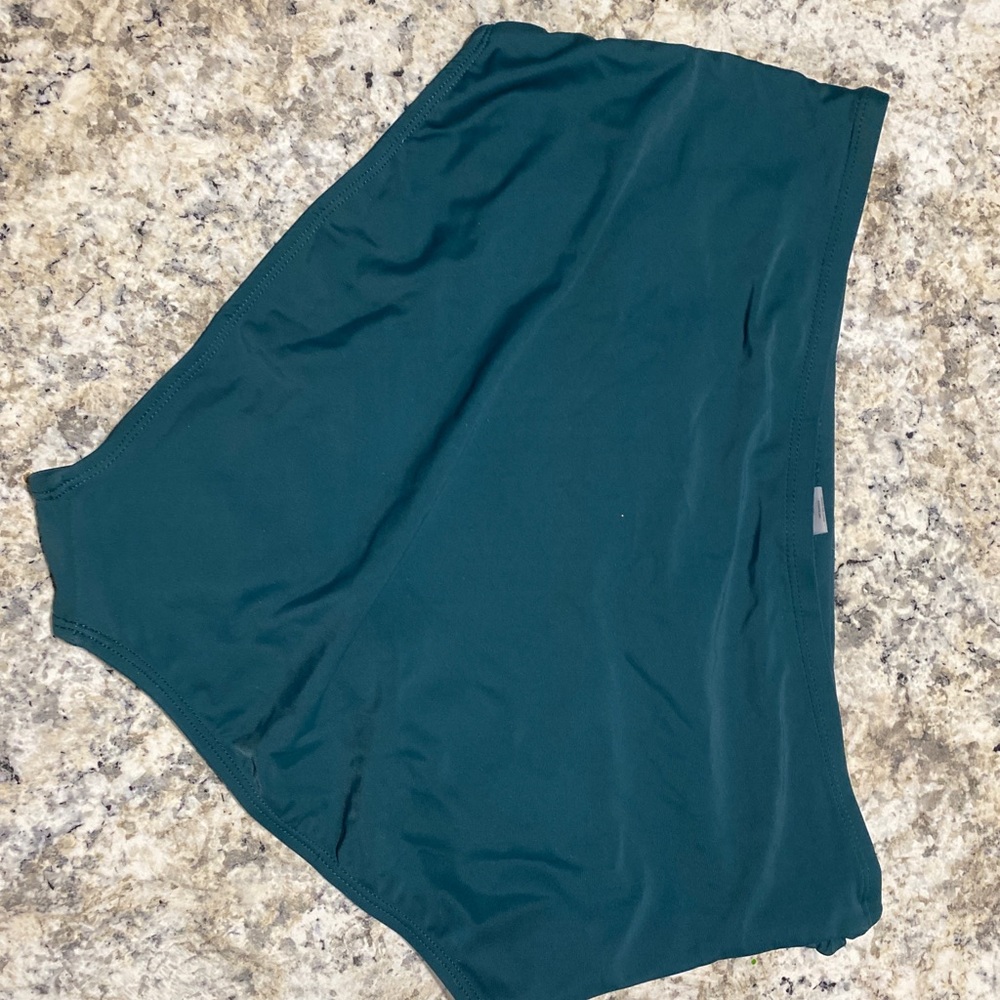 High waisted bikini bottoms
